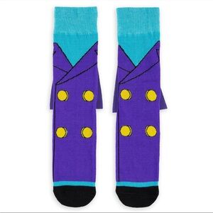 Disney Ducktales Adult Darkwing Duck Socks Men's Novelty Socks